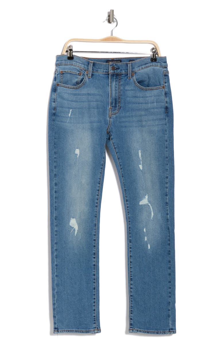 Lucky Brand 410 Athletic Straight Leg Jeans, Alternate, color, 