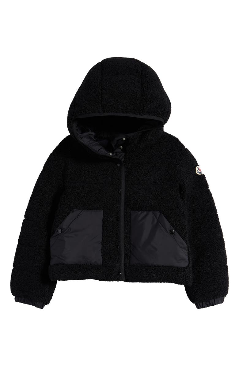 Moncler Kids' Audrieu Teddy Down Jacket, Main, color, 