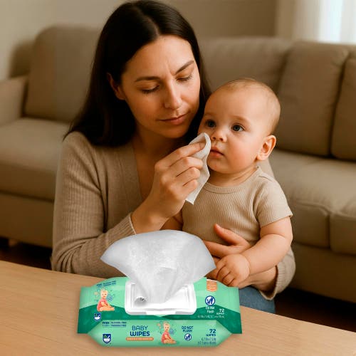 Pursonic Everyday Care & Clean Bundle Baby Wipes With Aloe + Makeup Remover Cleansing Towelettes In Multi