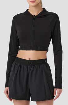 RM Rebecca Minkoff Zip Front Crop Jacket