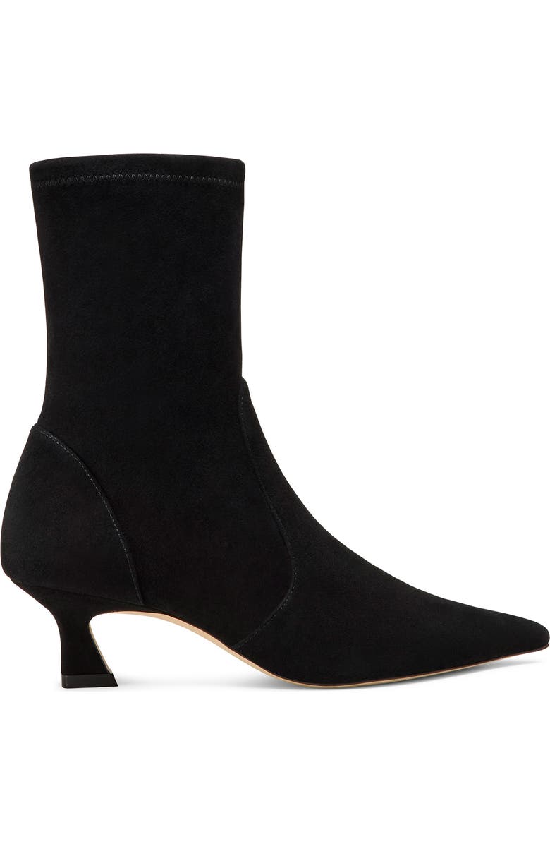 Stuart Weitzman Vinnie Bootie 50, Alternate, color, Black