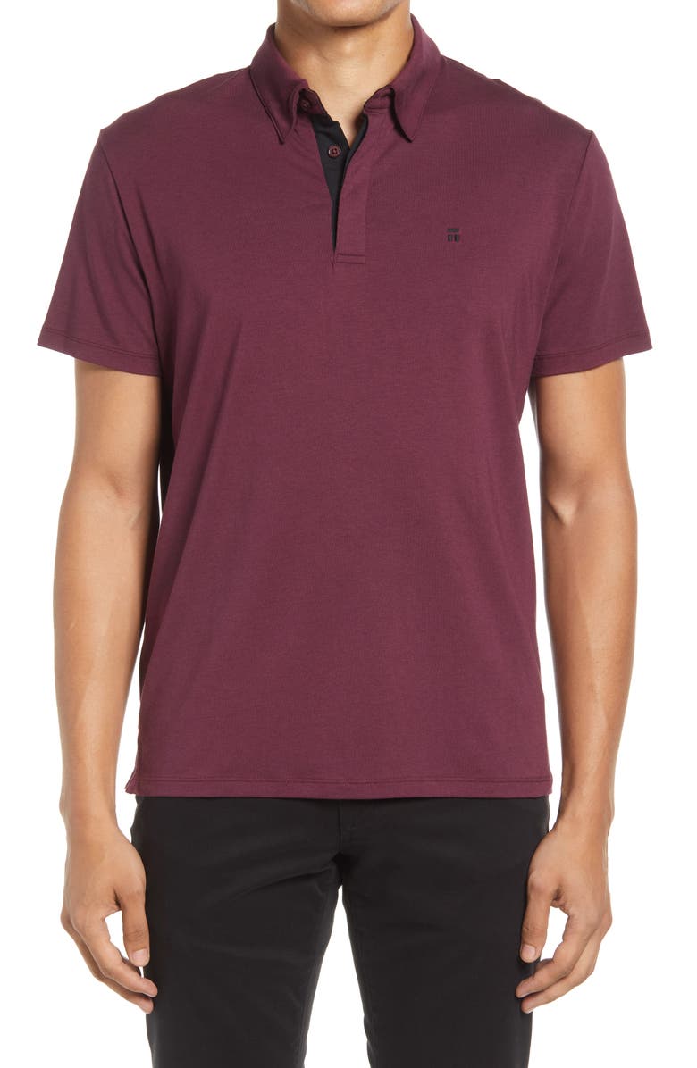 Tommy John Second Skin Comfort Polo, Main, color, 