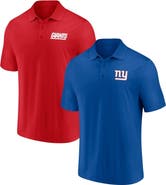 FANATICS Men's Fanatics Branded Royal/Red New York Giants Dueling Two-Pack Polo Set