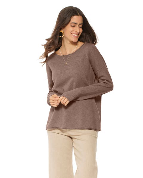 Pure Cashmere Lightweight Relaxed Crewneck Sweater