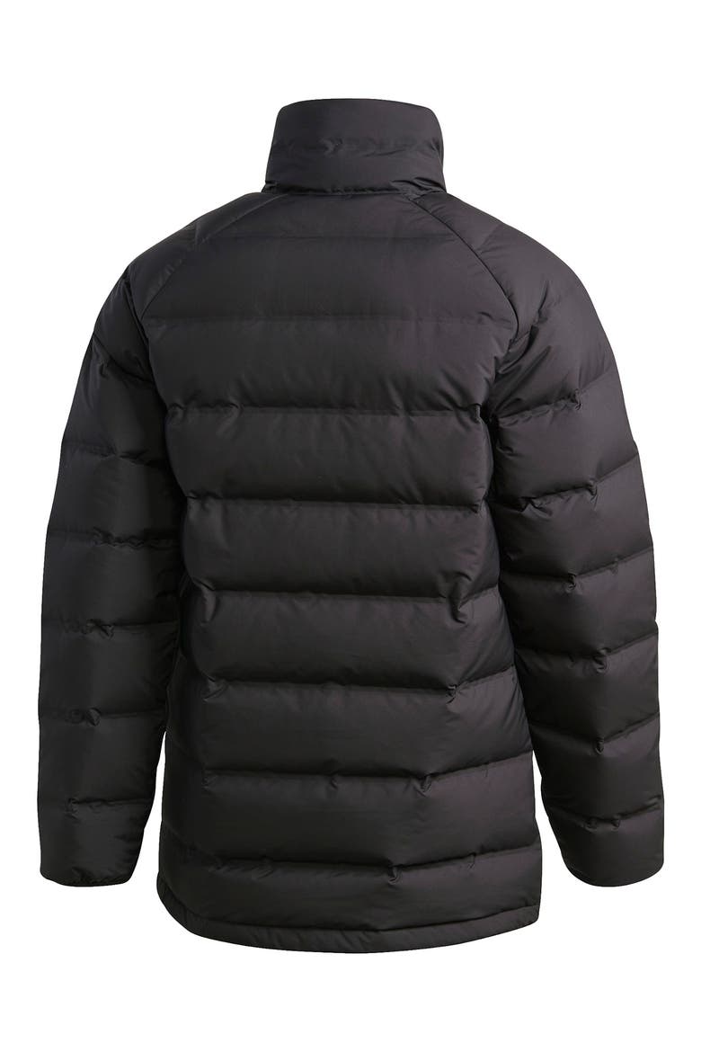 Helionic Down Puffer Jacket, Alternate, color, BLACK
