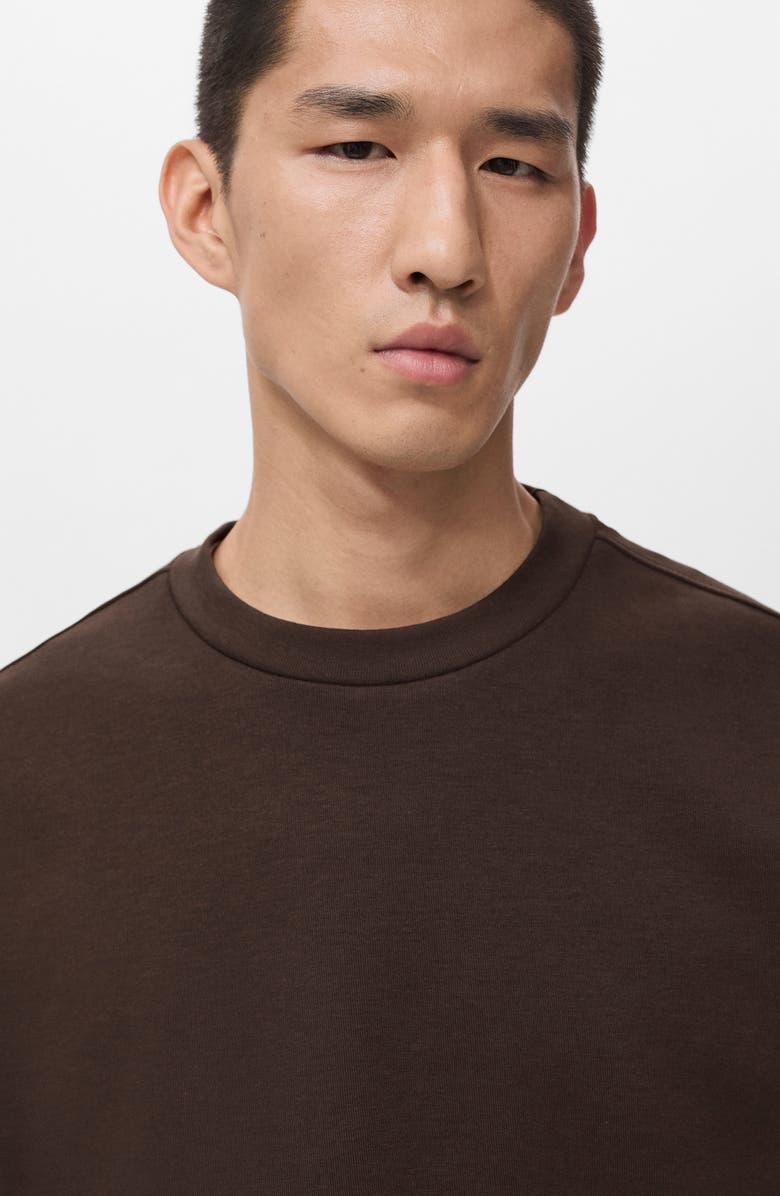MANGO Sweatshirt, Alternate, color, Chocolate