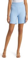 Misook Cable Knit Shorts