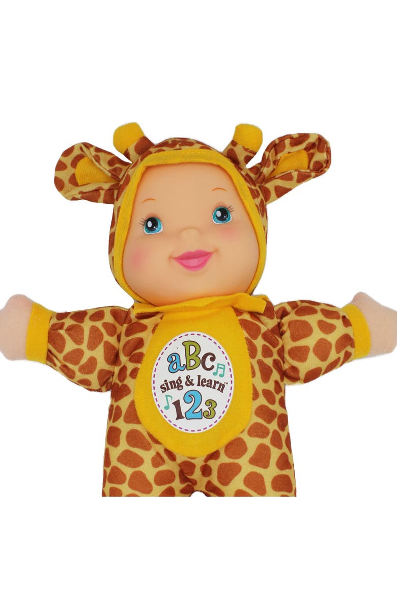 Sing & Learn Giraffe Toy Doll, Alternate, color, Multicolored
