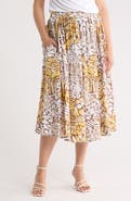 Renee C A-Line Midi Skirt