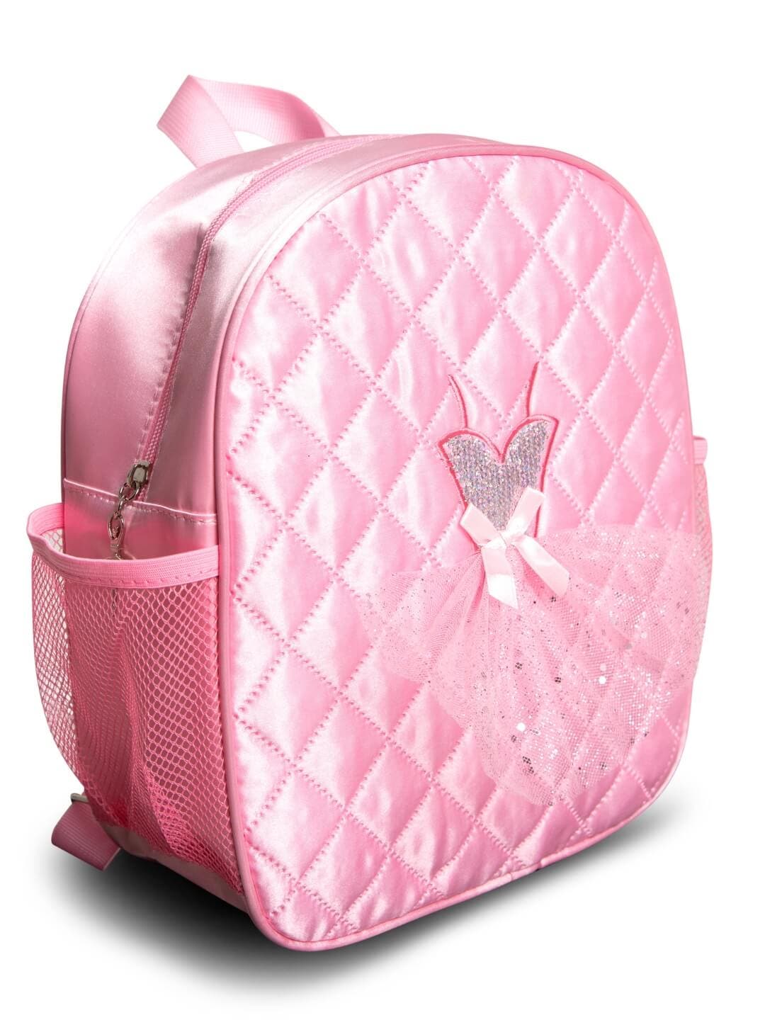 Tutu Sequin Backpack, Main, color, pink