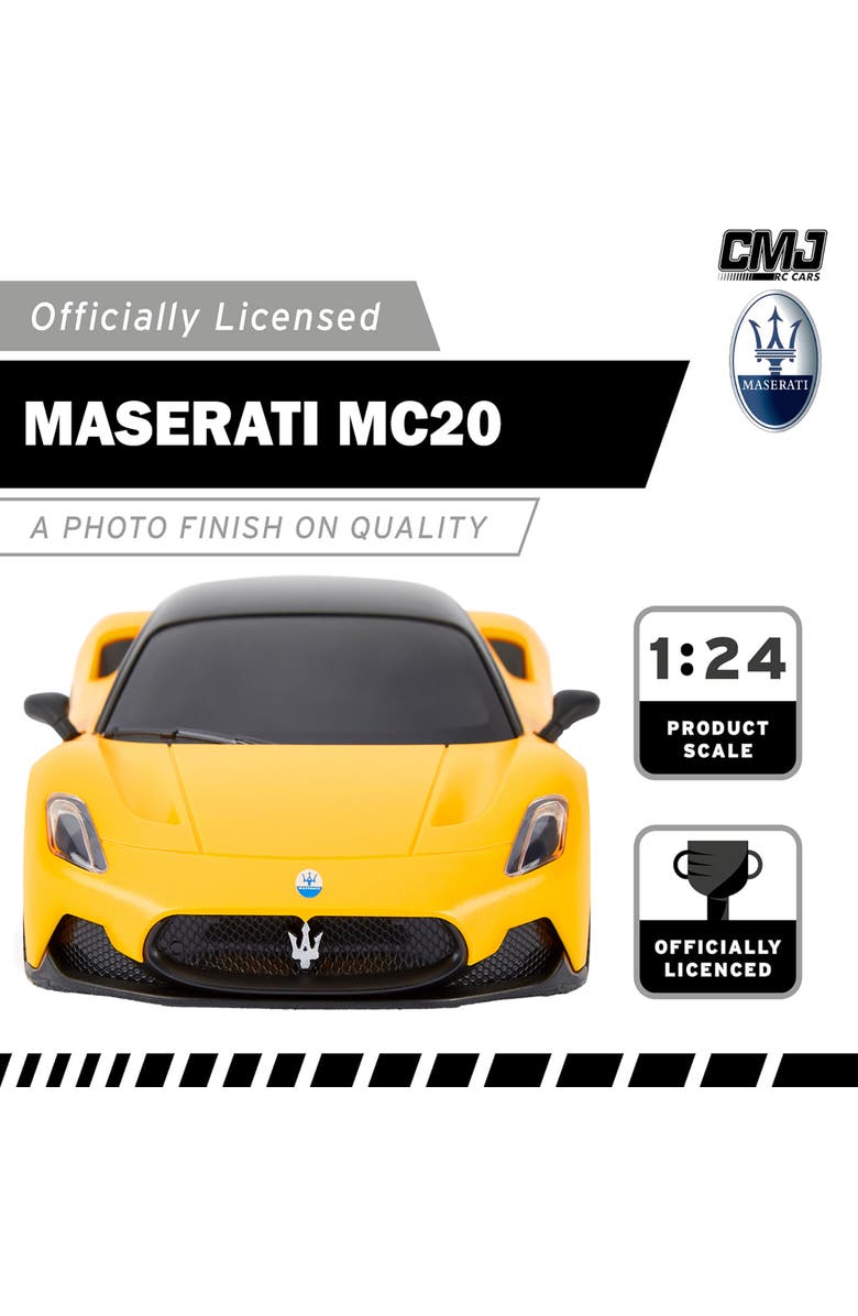 CMJ RC Cars Maserati MC20 Remote Controlled Car, Alternate, color, Multicolored