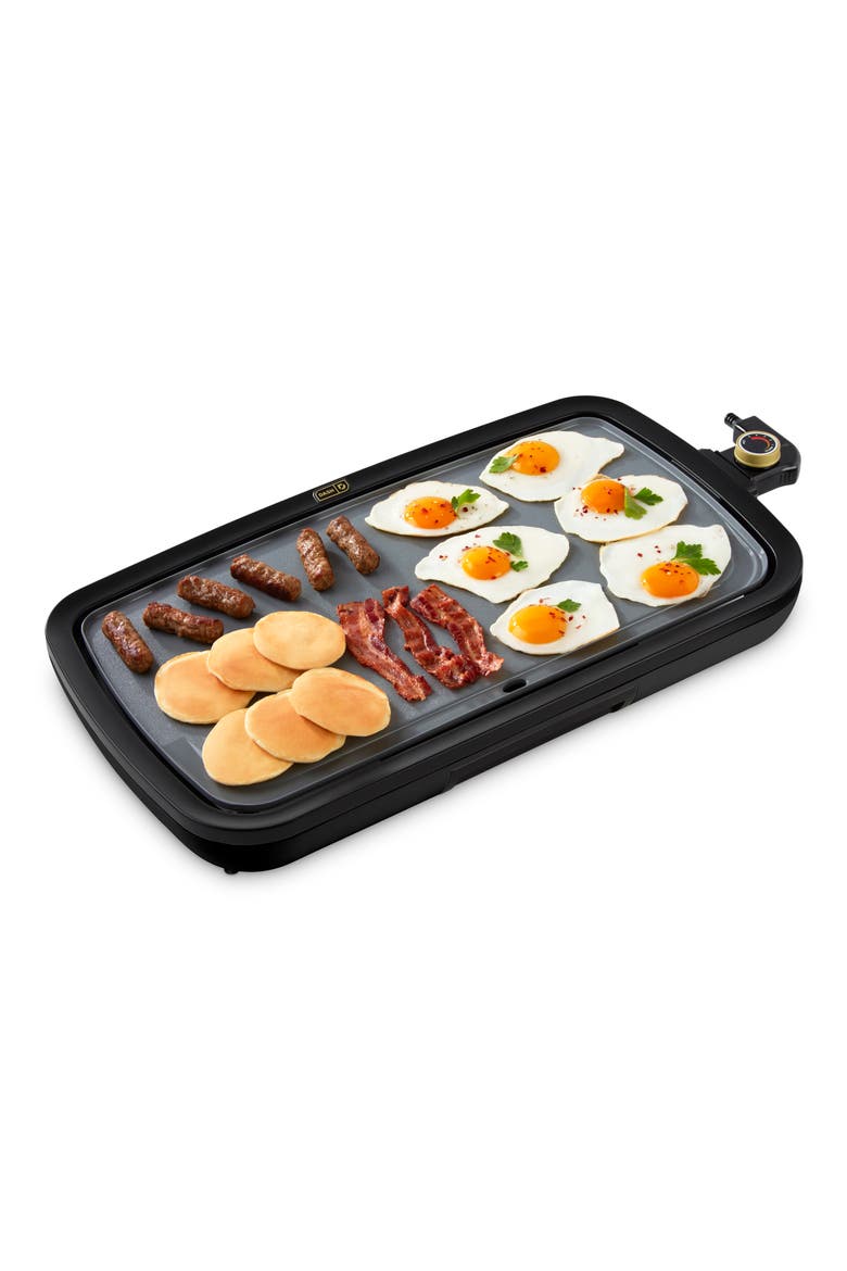 Ceramic Nonstick Everyday Griddle, Alternate, color, BLACK