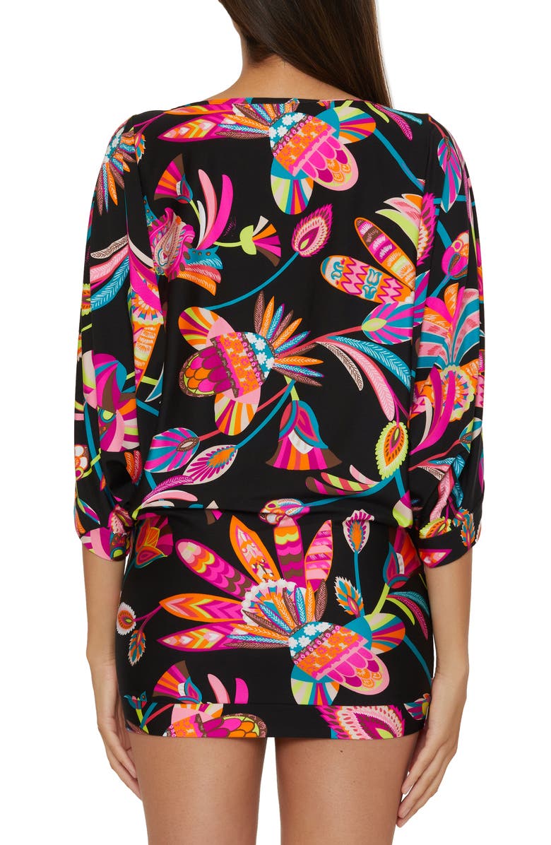 Trina Turk Luminary Cover-UpTunic, Alternate, color, 