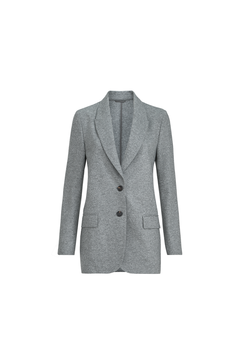 Brunello Cucinelli Deconstructed blazer, Main, color, Grey