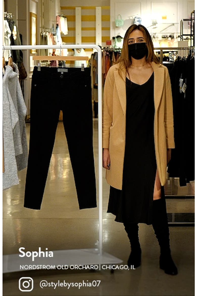 'Ab'Solution Stretch Skinny Jeans (Nordstrom Exclusive) video