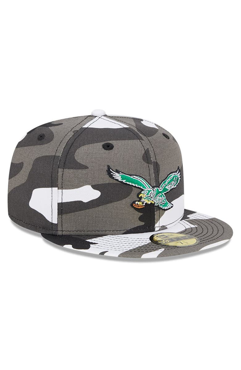 New Era Men's New Era Philadelphia Eagles Urban Camo 59FIFTY Fitted Hat, Alternate, color,