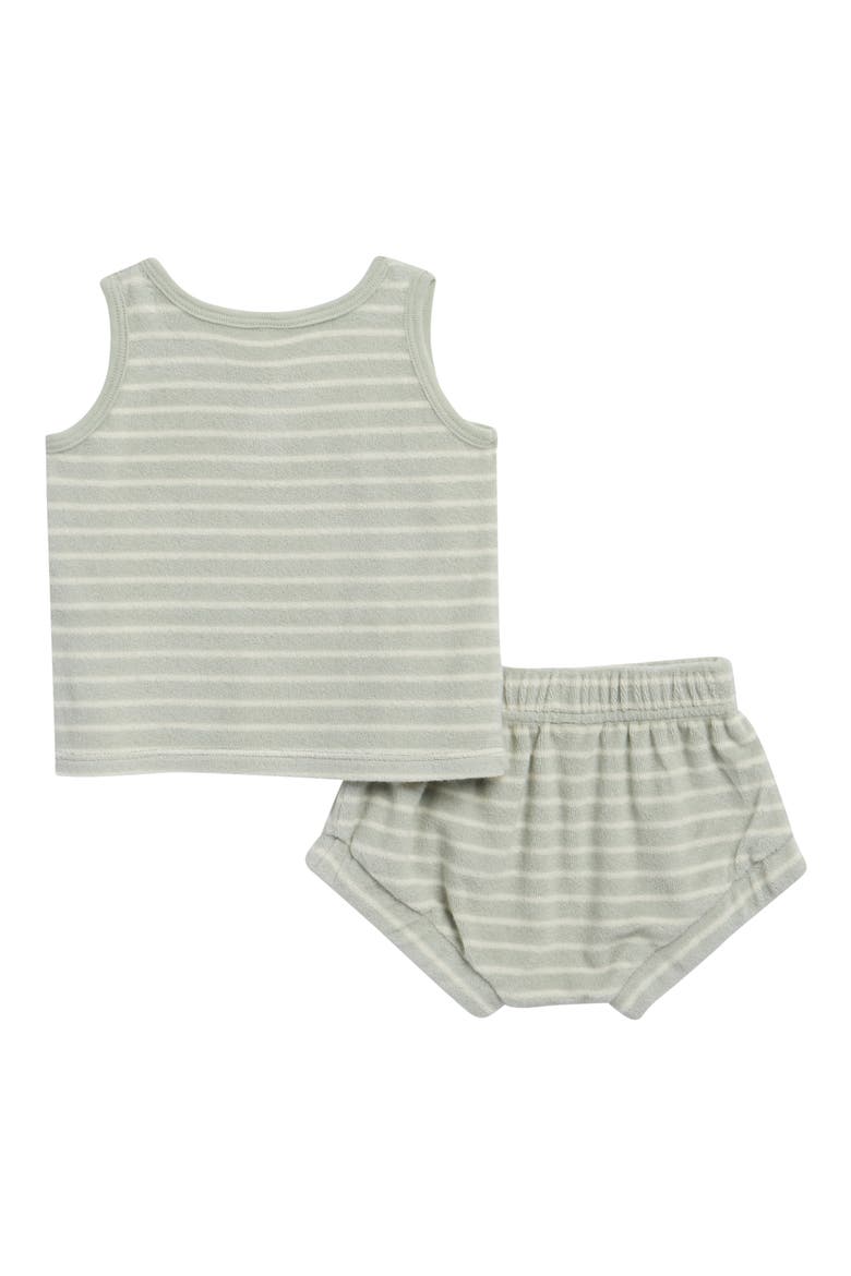 Terry Tank & Shorts Set, Alternate, color, SEAFOAM