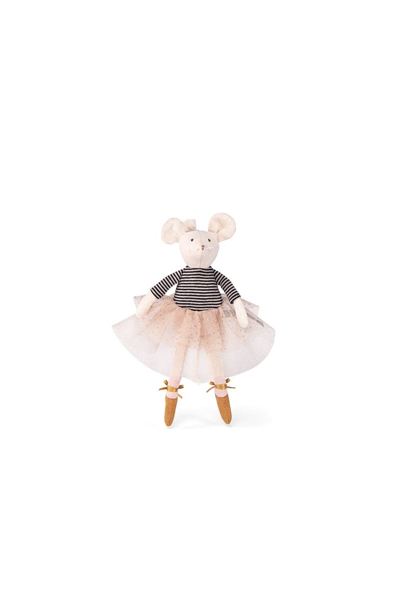 Moulin Roty Mouse doll Suzie, The Little school of dance Dolls, Main, color, White