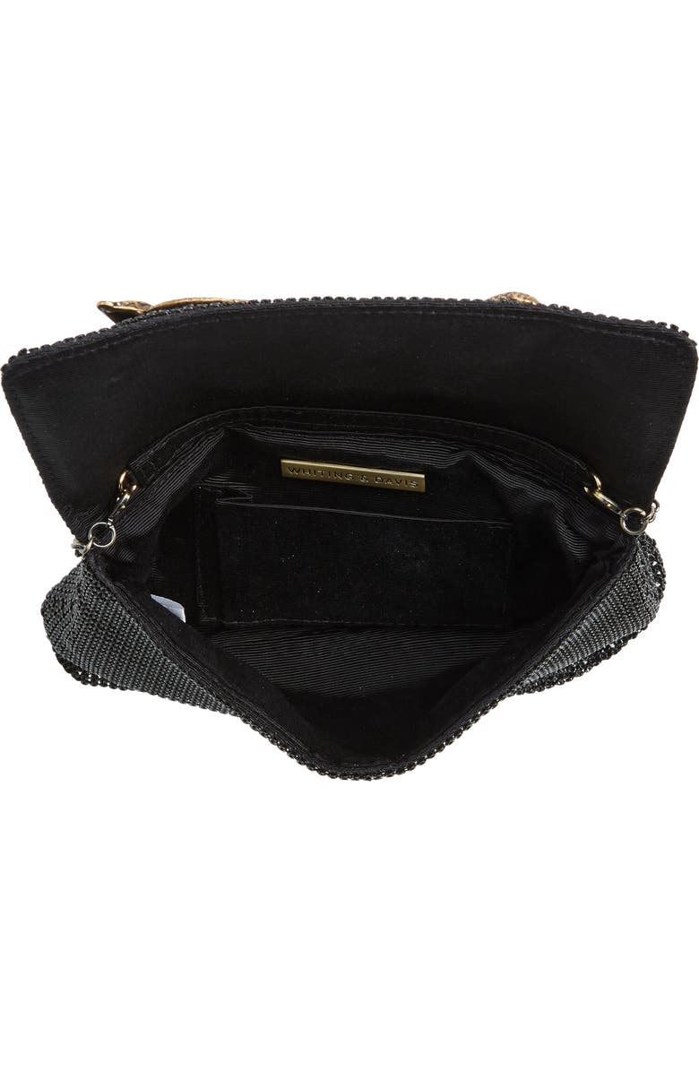 Whiting & Davis Serpent Mesh Clutch, Alternate, color,