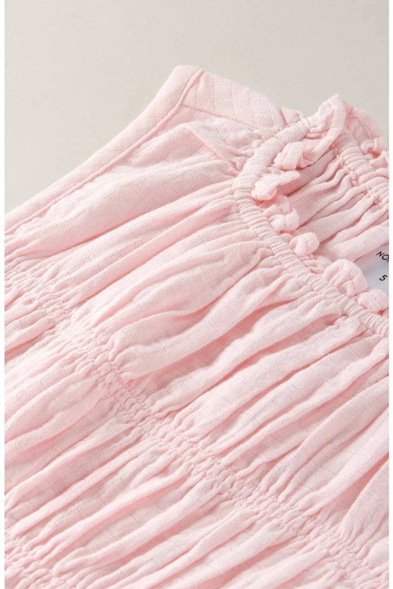Kids' Smocked Sleeveless Cotton Top, Alternate, color, PINK AMOUR