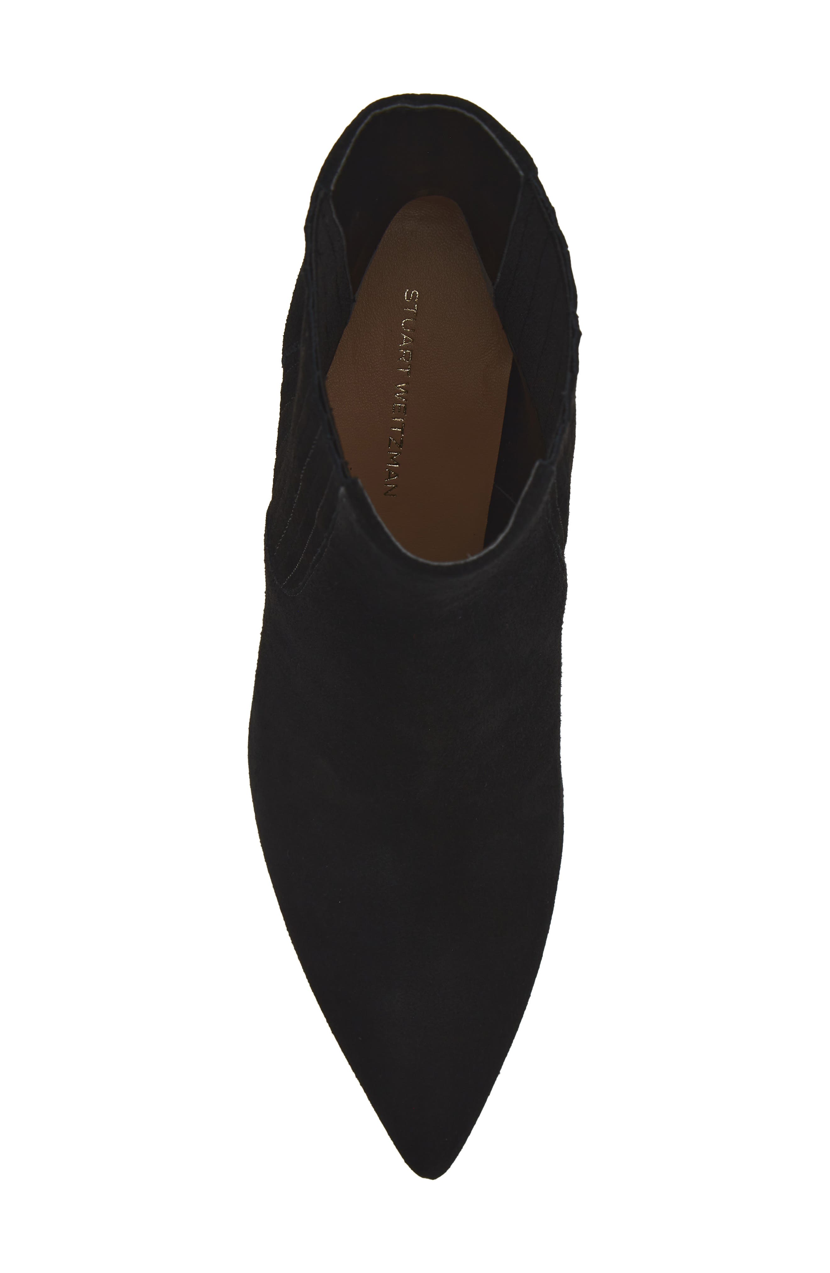 Isla Chelsea Bootie, Alternate, color, BLACK SUEDE