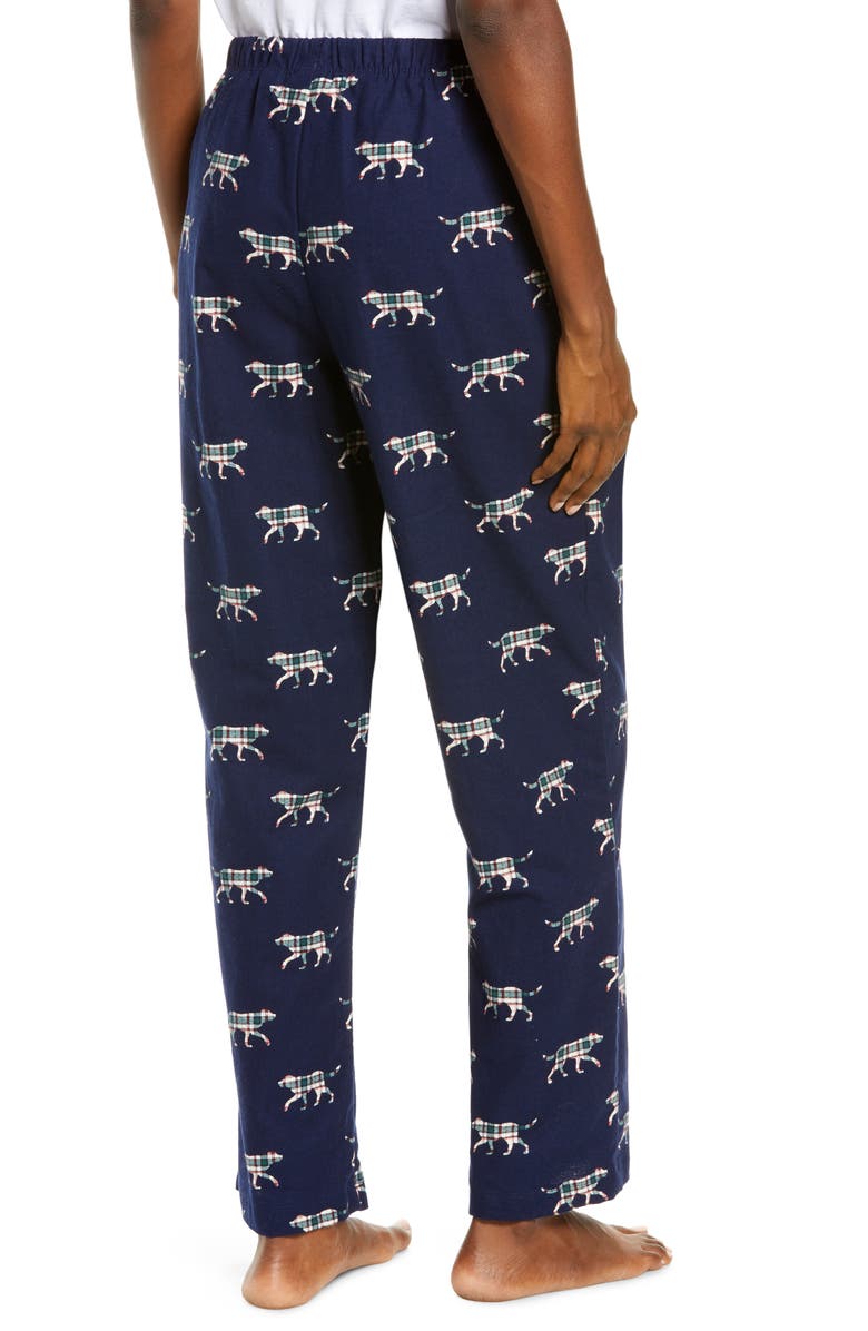 L.L.Bean Beans Flannel Pajama Pants, Alternate, color, 