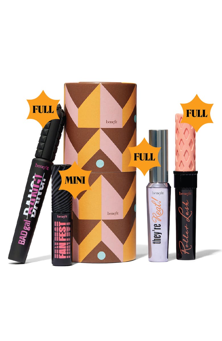 Benefit Cosmetics Nice List Lashes Mascara Set (Limited Edition) $99 Value, Alternate, color, 
