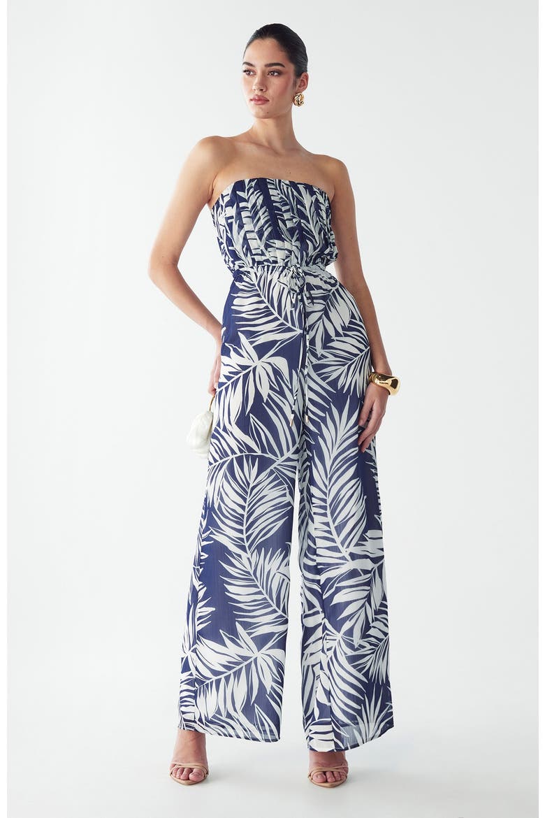 Alias Jumpsuit, Main, color, Navy Palms