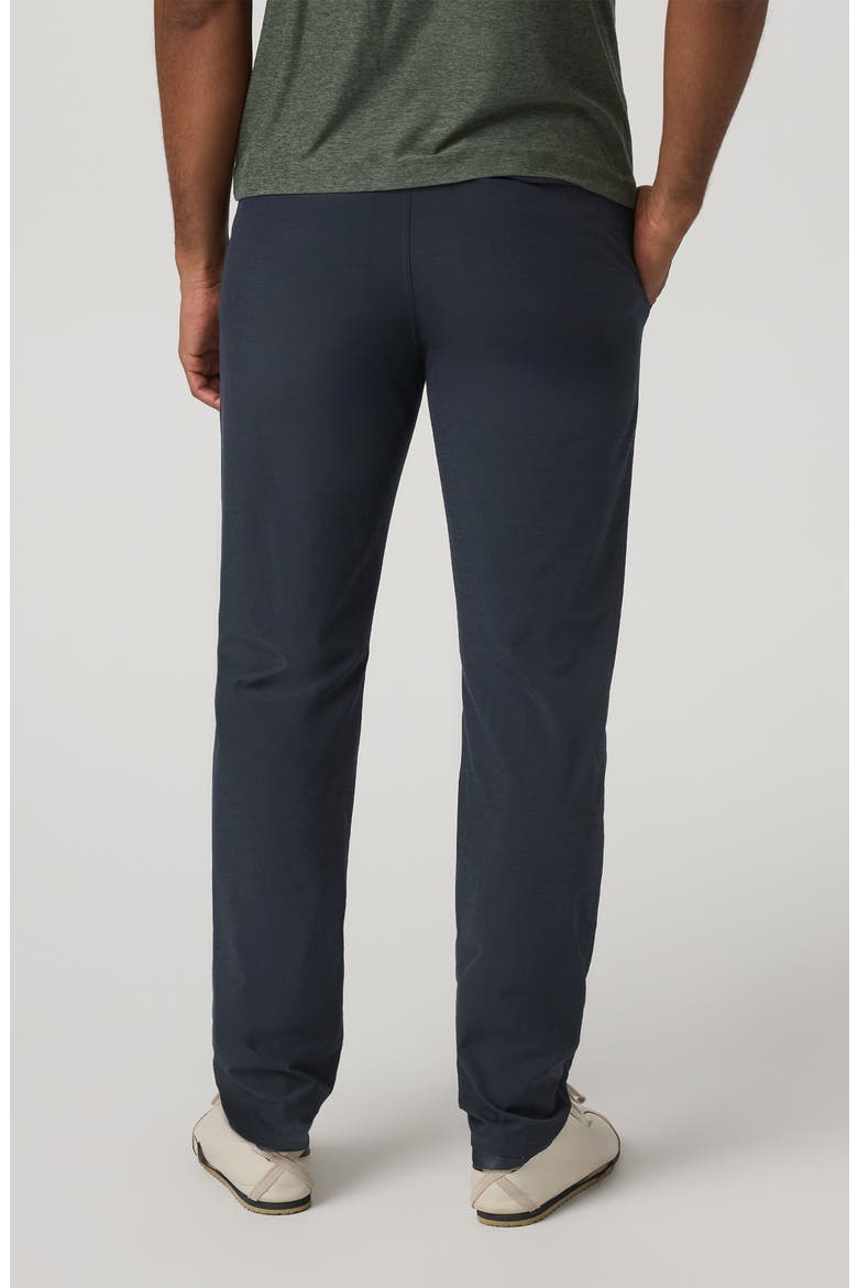 Aim Slim Fit Trouser Pants, Alternate, color, NAVY LINEN TEXTURE