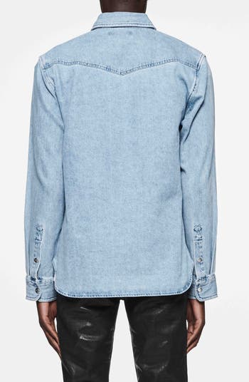 Western Cotton Snap-Up Shirt
