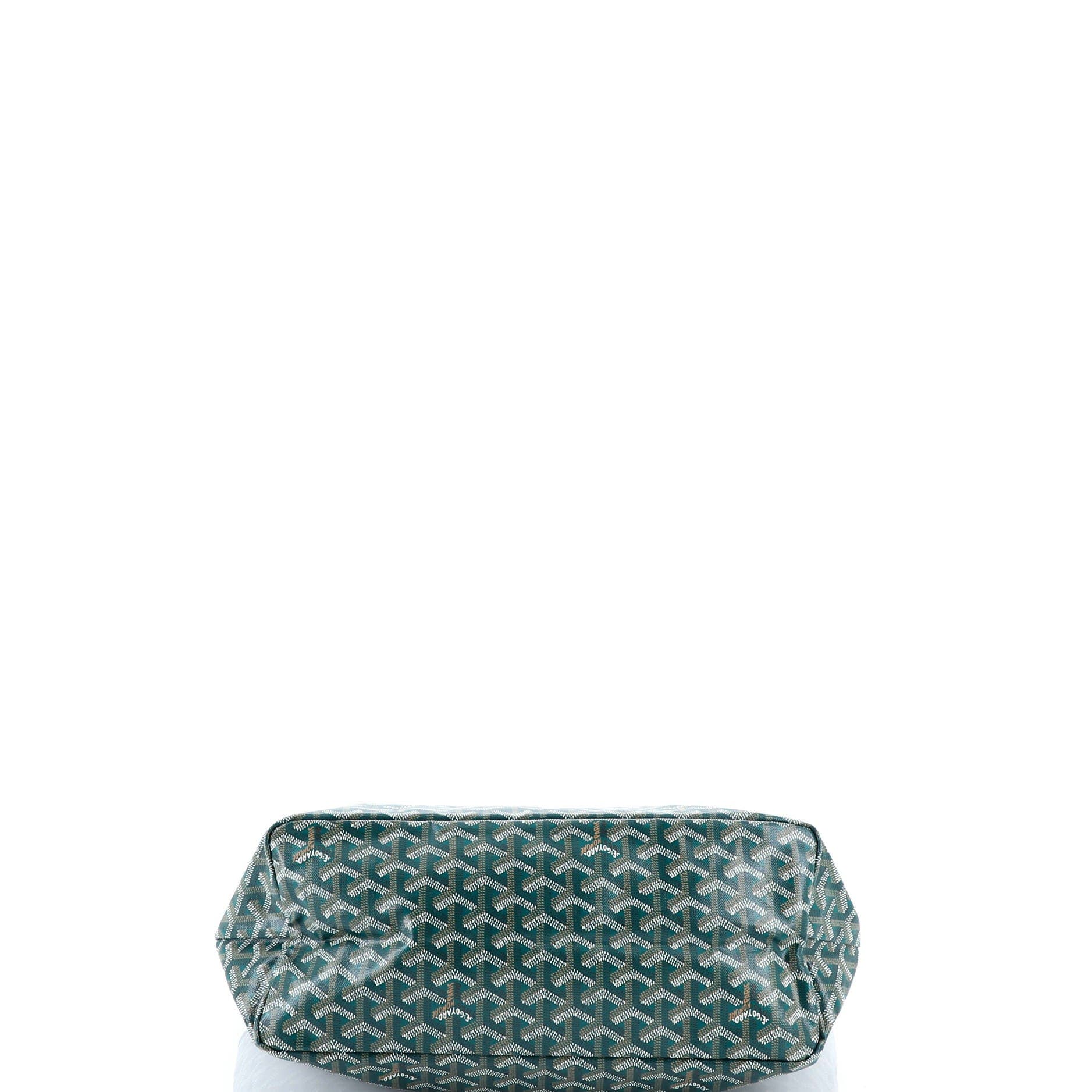 Pre-Owned Goyard Saint Louis Tote Coated Canvas PM, Alternate, color, Green