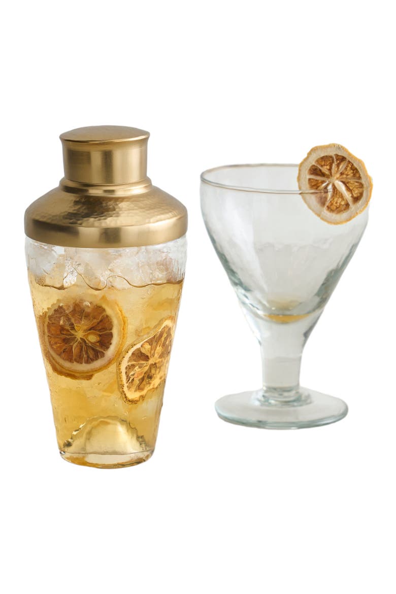 Pebbled Mini Shaker, Main, color, Clear