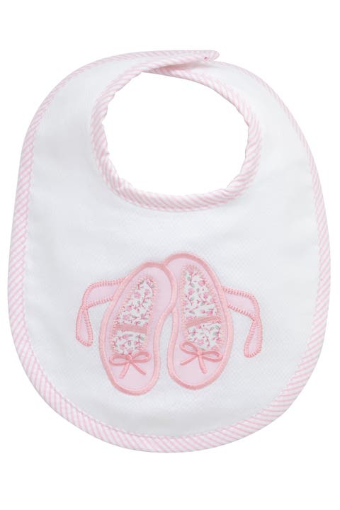 Pretty in Pink Applique Basic Bib