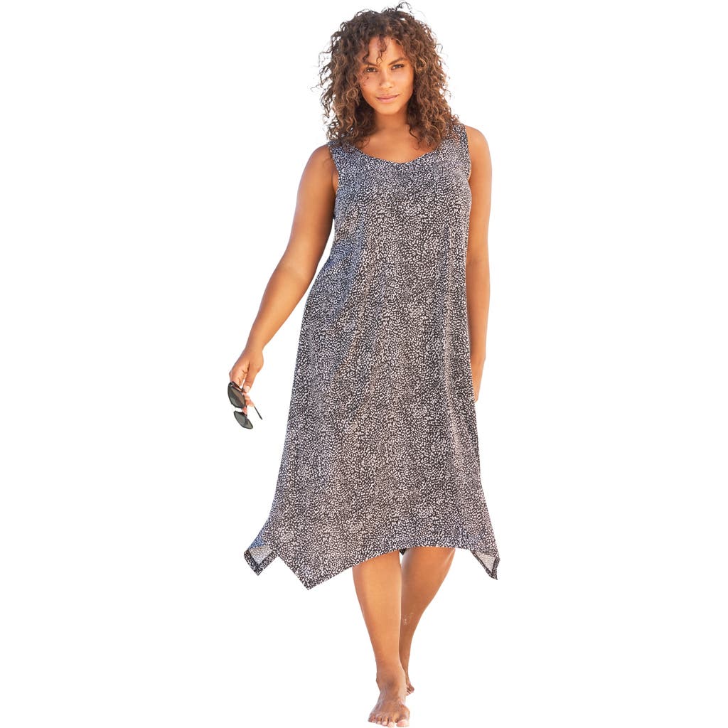 Swim 365 Sharktail Beach Cover Up In Multi