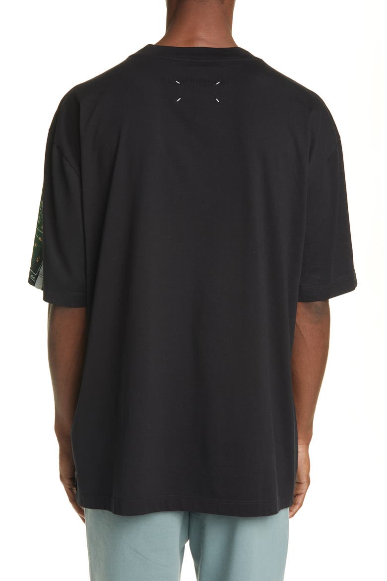 Circuit Oversize Graphic Tee, Alternate, color, BLACK