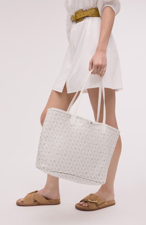 SAM EDELMAN SAM EDELMAN LARGE HARPER MONOGRAM SHOPPER TOTE