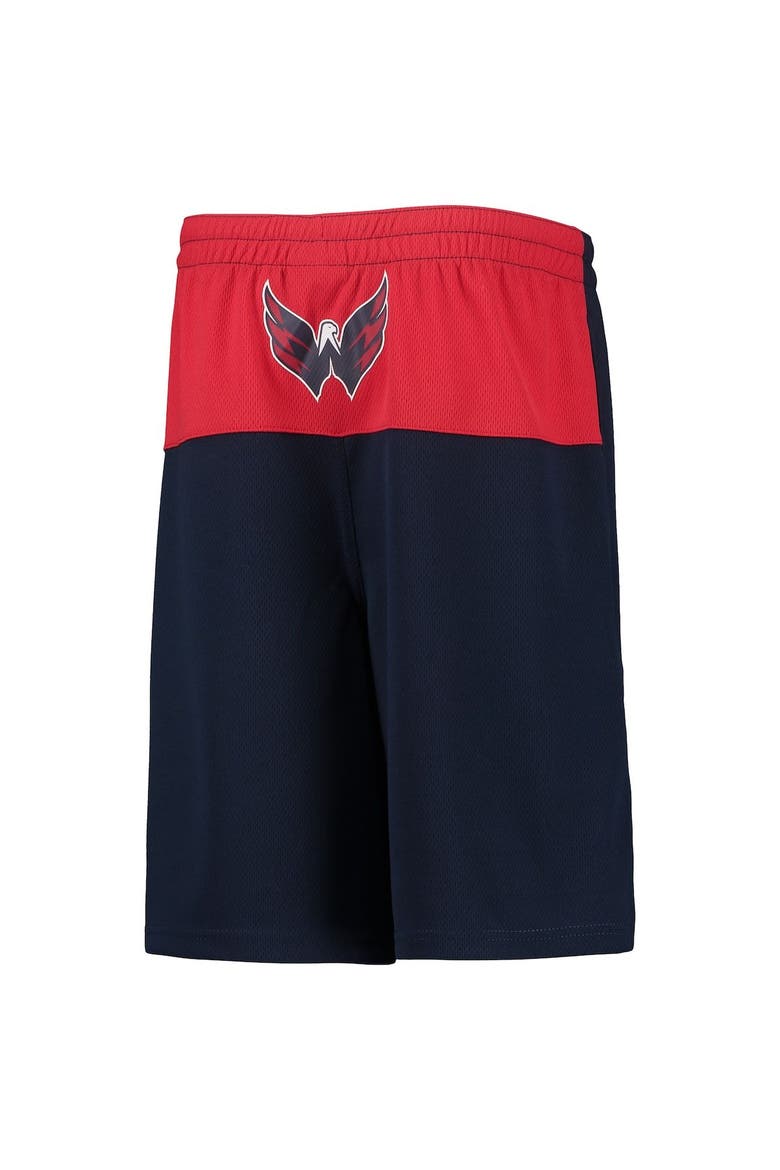 Youth Alexander Ovechkin Navy Washington Capitals Pandemonium Name & Number Shorts, Alternate, color, Navy
