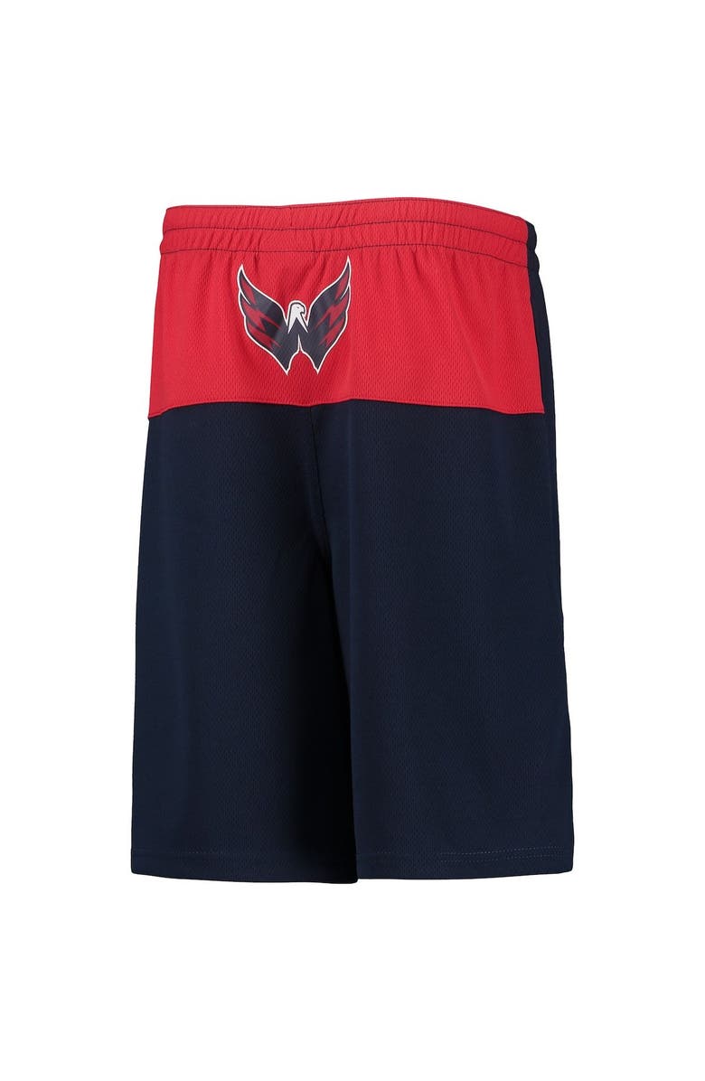 Outerstuff Youth Alexander Ovechkin Navy Washington Capitals Pandemonium Name & Number Shorts, Alternate, color, Navy