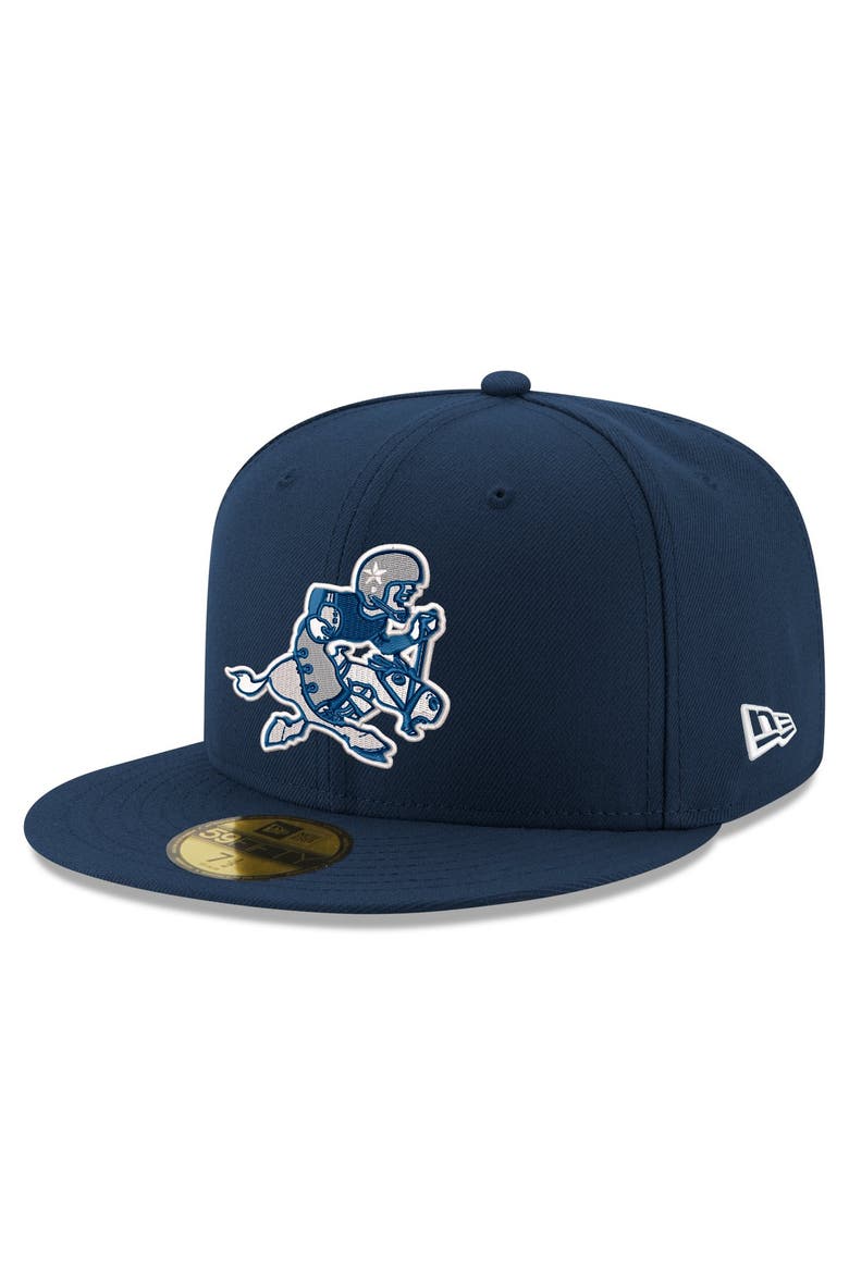 Men's New Era Navy Dallas Cowboys 59FIFTY Fitted Hat, Main, color, Navy