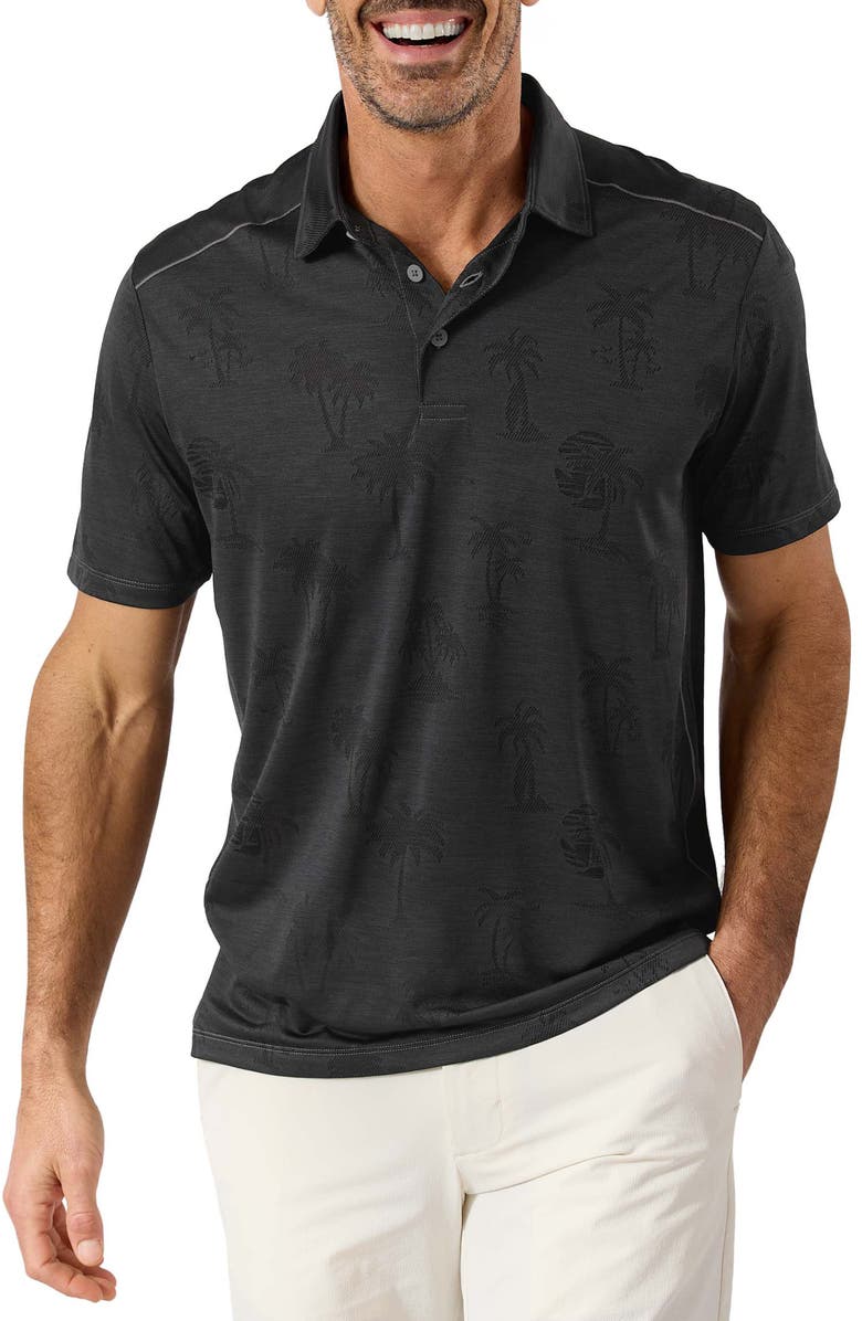 Tommy Bahama Palm Coast Palmera IslandZone<sup>®</sup> Recycled Polyester Polo, Main, color,