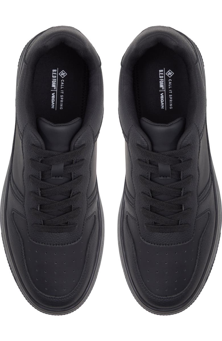 Call It Spring By Aldo Fresh Low Top Sneaker, Alternate, color, Other Black