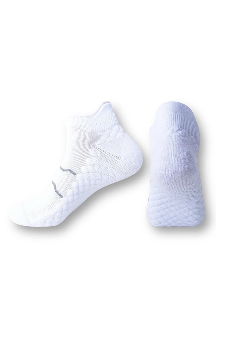 Cushion Support Ankle Socks, Alternate, color, WHITE