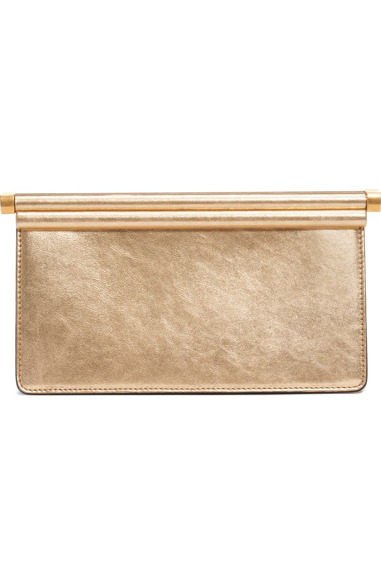 Valentino Garavani Small Carry Secrets Leather Clutch, Alternate, color,