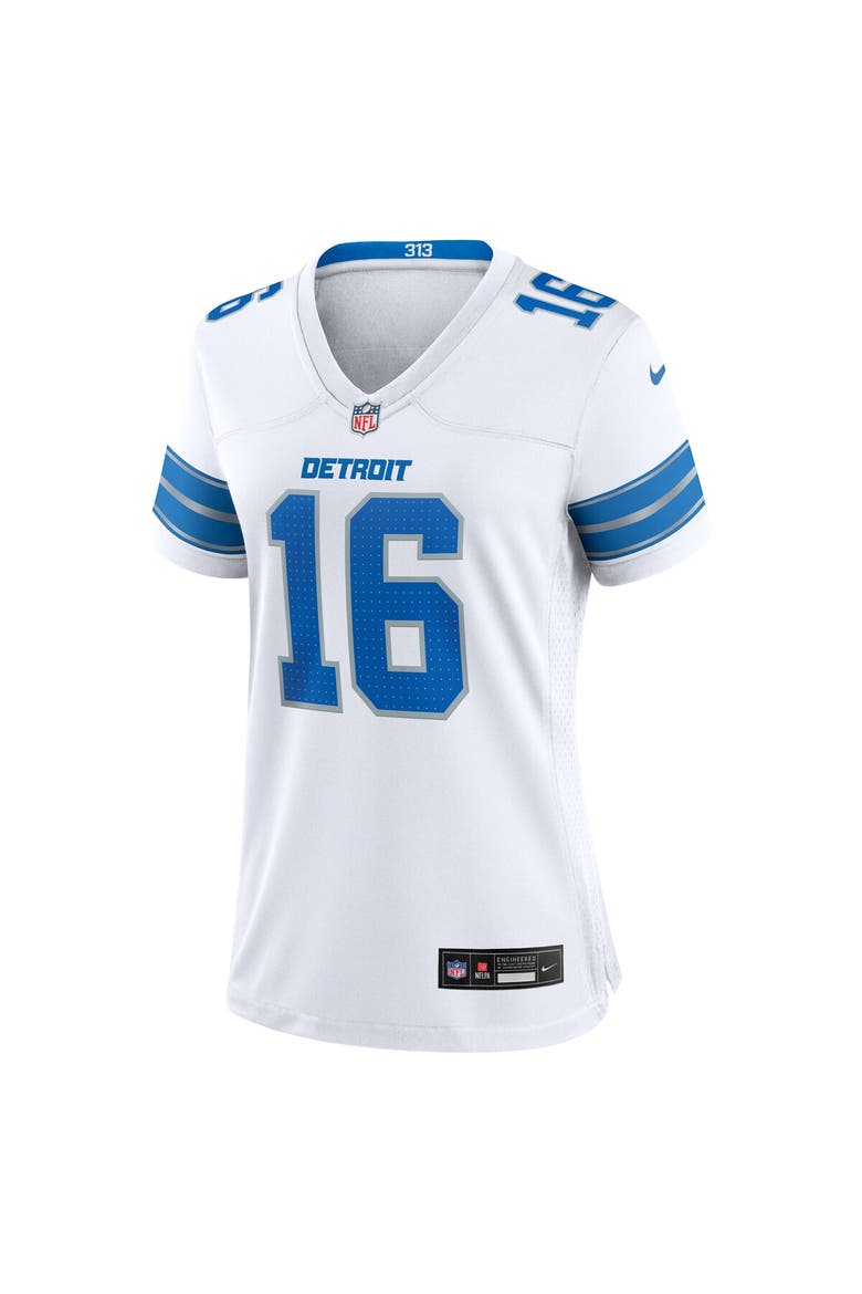 Women's Nike Jared Goff White Detroit Lions Game Jersey, Alternate, color, White