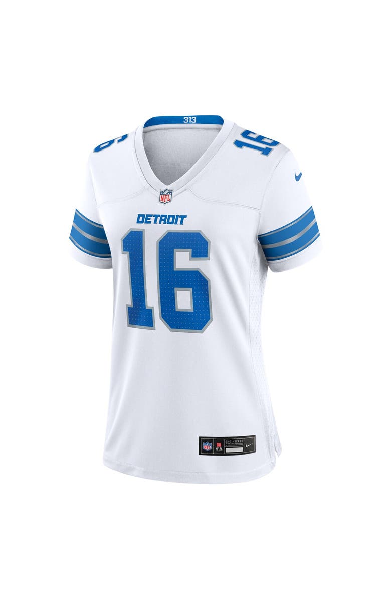 Nike Women's Nike Jared Goff White Detroit Lions Game Jersey, Alternate, color, White