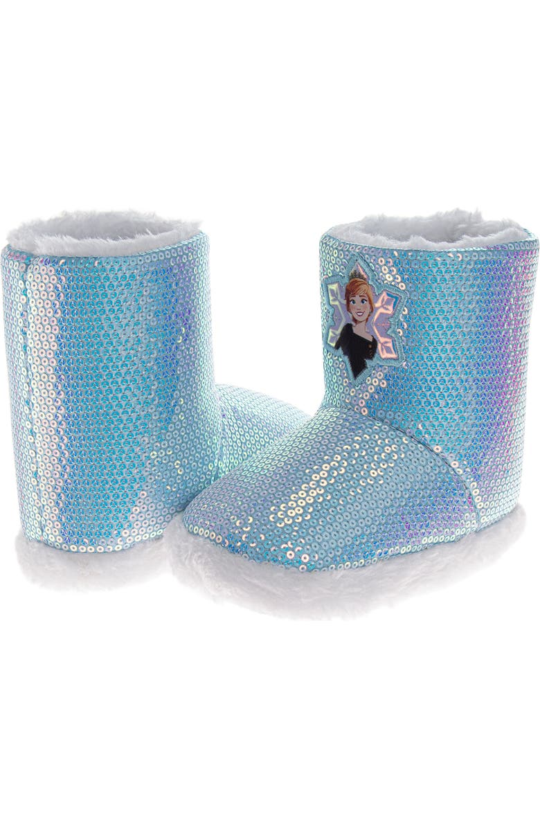 JOSMO Kids' Disney Frozen Slipper Boot, Alternate, color, Blue