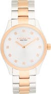 COACH Brooke Crystal Index Bracelet Watch
