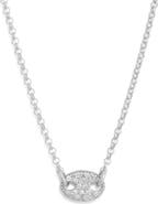 MESHMERISE Pavé Diamond Pendant Necklace - 0.15ct.
