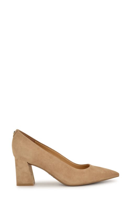 Nine West Kalore 9x9 Pointed Toe Pump In Brown