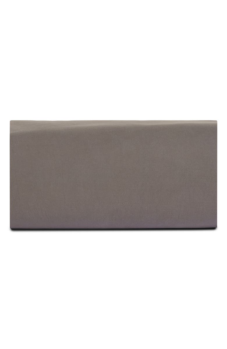 Parachute Organic Cotton Fitted Sheet, Main, color, Shale